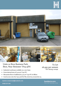 Units 22 Ilton Business Park, Ilton, Near Ilminster TA19 9DU To Let