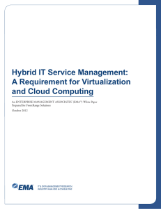 Hybrid IT Service Management