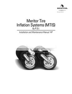 Meritor Tire Inflation Systems (MTIS)