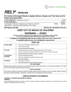 RELY® Herbicide