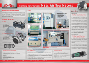 Technical Information: Mass Airflow Meters