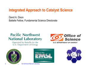 Integrated Approach to Catalyst Science