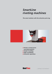 SmartLine riveting machines