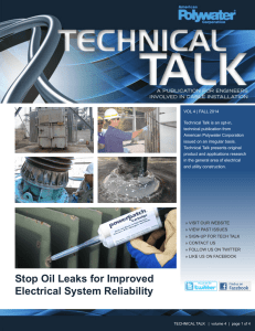 Stop Oil Leaks for Improved Electrical System Reliability