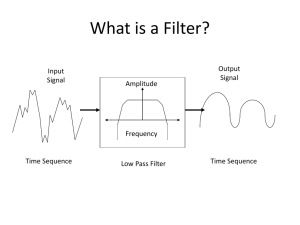 and Infinite Impulse Response (IIR) Filters