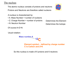 The nucleus 12C