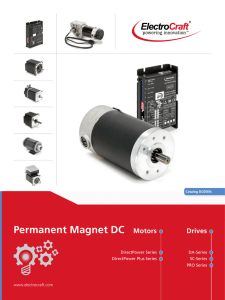 Permanent Magnet DC Motors Catalog