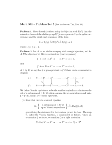 Math 501 - Problem Set 5 (due in class on Tue, Mar 26) Problem 1