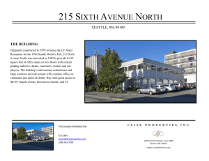 215 sixth avenue north - Clise Properties, Inc.