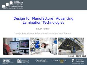 Design for Manufacture: Advancing Lamination Technologies