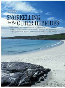 outer hebrides snorkelling