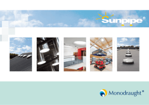 SUNPIPE natural daylight systems
