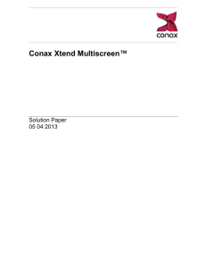 Conax Xtend Multiscreen