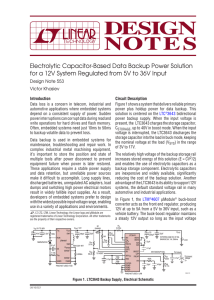 DN553 - Electrolytic Capacitor-Based Data