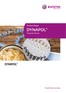 DYNAPOL® polyester resins
