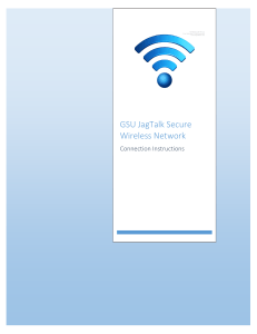 GSU JagTalk Secure Wireless Network