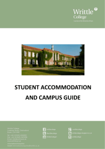 Student Accommodation and Campus Guide