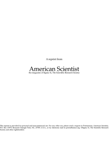 reported - American Scientist