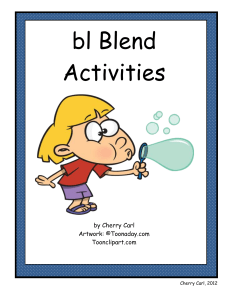 bl Blend Activities