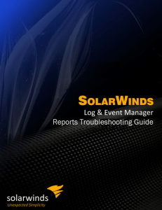 LEM Reports - SolarWinds