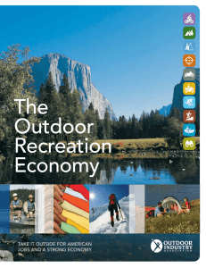 The Outdoor recreation economy