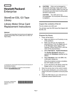 Library Motor Drive Card