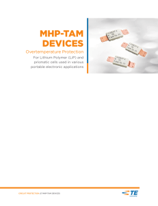 mhp-tam devices - TE Connectivity