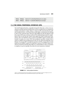 11.4 the serial peripheral interface (spi)