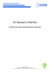 GV Standard 3-Wall Box