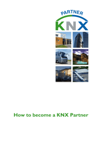 How to become a KNX Partner