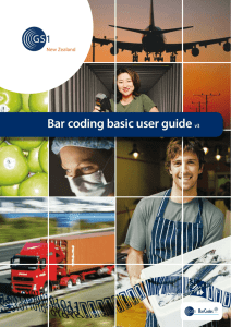 Bar coding basic user guide v3