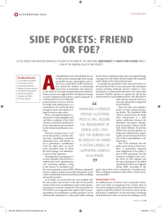 side pockets: friend or foe?