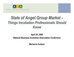 The State of Angel Investing