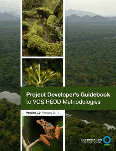 Project Developer`s Guidebook to VCS REDD Methodologies