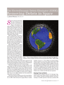 Removing Debris in Space