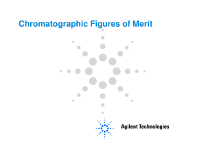 Chromatographic Figures of Merit