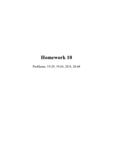Homework 10