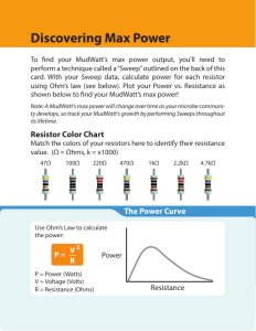 MaxTracker Instructions: Discovering Max Power