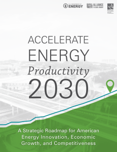 Productivity - Accelerate Energy Productivity 2030