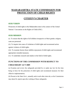 maharashtra state commission for protection of child rights