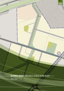 Alfred Road Precinct Structure Plan