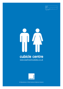 Cubicle Centre Brochure