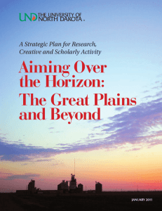 Aiming Over the Horizon: The Great Plains and Beyond