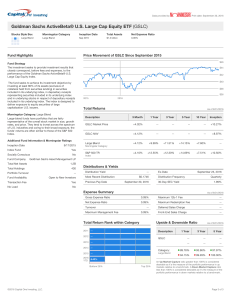 Goldman Sachs ActiveBeta® U.S. Large Cap Equity ETF (GSLC)