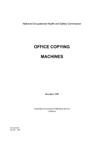 office copying machines