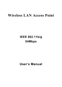 Wireless LAN Access Point