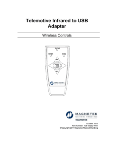 Telemotive Infrared to USB Adapter