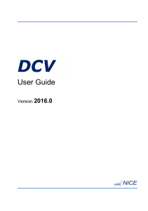 NICE DCV User Guide