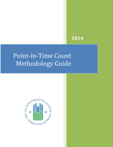 Point-in-Time Count Methodology Guide