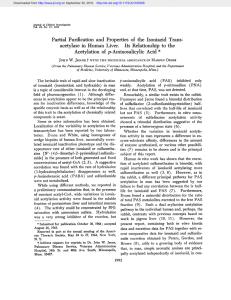 Partial Purification andProperties of the Isoniazid Trans